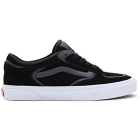 Resim Vans Siyah Erkek Süet Lifestyle Ayakkabı VN0009QJKOU1 Rowley Classic 