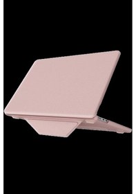 Resim Apple Macbook Air 15 2024 Macbook Deri Kapak - Pembe Çok Renkli 