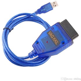 Resim KKL VAG COM 409.1 AUDI Seat VW Araç Arıza Tespit Teşhis USB Kablo Tarayıcı CH340 Çipsetli 