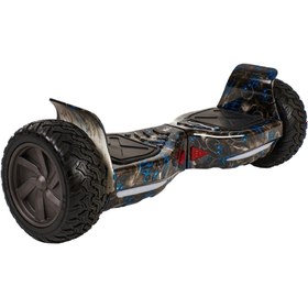 Resim Smart Balance SBS-653 Elektrikli Kaykay Hummer Hoverboard Off Road 8.5 inch Grafity Desenli 05 