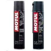 Resim Motul C1 Chain Clean + C4 Chain Lube Factory Line 2 x 400 ML 