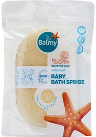 Resim Balmy Naturel Bambu Bebek Banyo Süngeri 3 Adet 
