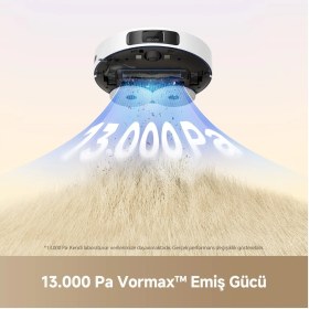 Resim Dreame Robot Süpürge Beyaz 