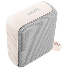 Resim Asonıc As-03, Bej, 5w, Bt/usb/tf/tws, 1200mah Batarya, Bluetooth V5.3, Kablosuz, Taşınabilir, Speake 