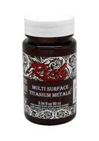 Resim Rich Multi Surface Titanium Metalik Boya 90 Cc. 2536 Kahverengi 