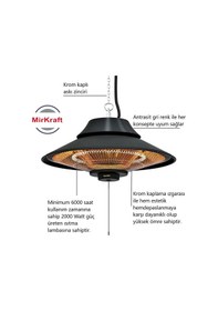 Resim Mirkraft Elirg 2000 W Infrared Isıtıcısı 