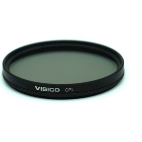 Resim Visico 58mm Circular Polarize Filtre 