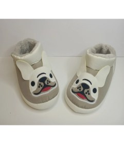 Resim Huzurlu Adımlar Çocuk Peluş Panduf 