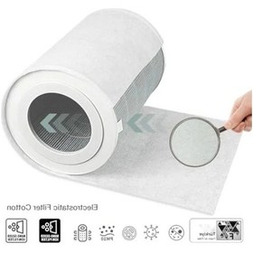 Resim Hava Temizleyici Filtre Üstü Elektrostatik Toz Tutucu 10 Adet 