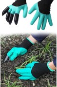 Resim Mena Rise modaspect Toprak Kazma Ekme Çapalama İçin Korumalı Bahçe Bahçivan Eldiveni goldywave 1142680 