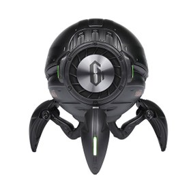 Resim GravaStar Mars Pro Sarı Özel Seri Led Işıklı 20W Bluetooth Hoparlör 