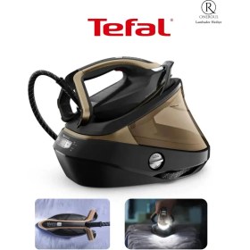 Resim TEFAL Pro Express 9000 Serisi -Professional Teknology- 3000 W Buhar Kazanlı Ütü + hav&tiftik Temizleyici 