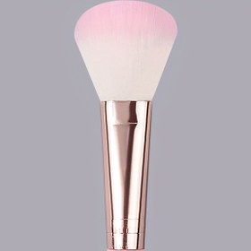 Resim Çok Fonksiyonlu, Lüks Pembe Allık Fırçası - Ultra-Yumuşak, Çok Amaçlı Makyaj Aracı Kusursuz Vurgular & Burun Kontürleme için, Parfümsüz ve Dayanıklı ABS Saplı 