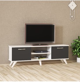 Resim Kalender Dekor Lima Tv Ünitesi Lim06 Beyaz Antrasit 