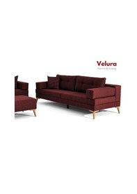 Resim Zeri Modüler Koltuk & Kanepe - Bordo - 173 Bordo 