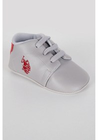 Resim U.S. Polo Assn. U.s. Polo Assn Comfortable Gri Erkek Bebek Ayakkabı 5274-33544 Gri 
