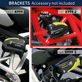 Resim URBAN SECURITY 999 ALARMLI DİSK KİLİDİ SABİTLEME BRAKETİ 