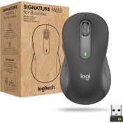 Resim Logitech Signature M650 Kablosuz Mouse, Küçük ve Orta Boy Sağ El için, 4000 DPI, Sessiz, Bluetooth, Logi Bolt USB Alıcı, 24 Ay Pil Ömrü, Siyah -Siyah 910-006274 