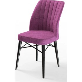 Resim Canisa Concept Flex Serisi Gürgen Ayaklı 4 Adet Sandalye / Siyah Gürgen Ayaklı 