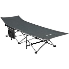 Resim Kingcamp Willow Ultra Katlanır Kampet Portatif Kamp Yatağı Grey Gri Gri 