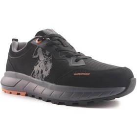 Resim U.S. Polo Assn. U.s. Polo Assn Elias 4pr Waterproof Erkek Sneaker Siyah 