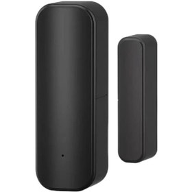 Resim Springsun Ev Güvenliği Wifi Pencere Kapı Sensörü - Açılma/kapama Tespiti, Akıllı Telefon Bildirimi, Siyah, 1 Adet Pil Hariç 