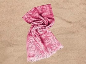 Resim Peştemal%100 Pamuk Banyo Havlusu Türk Hamam Plaj Havlusu Palm 