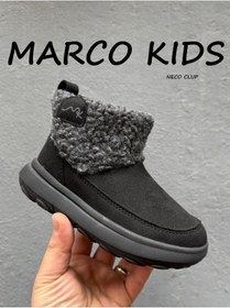 Resim Marco Kids KÜRT DETAYLI ÇOCUK SÜET BOT, ULTRA HAFİF TABAN, İTHAL ÜRÜN 