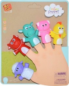 Resim Hayvan Figürlü Parmak Kuklalar Eğitici Çocuk Oyuncak Zeka Gelişti 