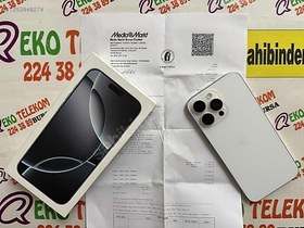 Resim Apple iPhone 16 Pro Max İkinci El TR | 256 GB | Beyaz 