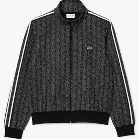 Resim Lacoste Classic Erkek Siyah Eşofman Üstü 