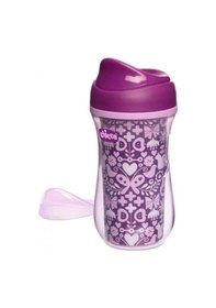 Resim Chicco Isı Yalıtımlı Active Bardak 14 Ay+ 266 Ml - Purple Çok Renkli 