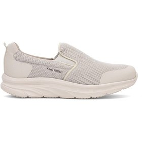 Resim King Paolo D1114 High Step Erkek Memory Foam Yürüyüş Ayakkabısı Bej Bej 