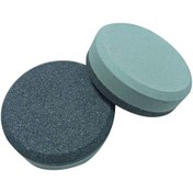 Resim Aubyhe Karbürün 120/240 Tane İki Yönlü Taş Bıçağın Zıplayıcısı, 95x25mm Çift Taraflı Dairesel Aşınma Taşı, Çok Amaçlı Bıçak Sıvama Aleti 