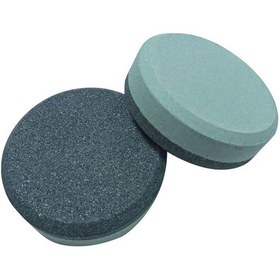 Resim Aubyhe Karbürün 120/240 Tane İki Yönlü Taş Bıçağın Zıplayıcısı, 95x25mm Çift Taraflı Dairesel Aşınma Taşı, Çok Amaçlı Bıçak Sıvama Aleti 