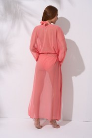 Resim Pierre Cardin Belden Bağlamalı Uzun Kimono Pareo 231812 
