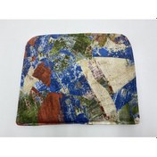 Resim Knsz sırt minderi 1 li zng&mğr&uslu geometrik desen cırtlı tel bar sandalyesi sırtı için 