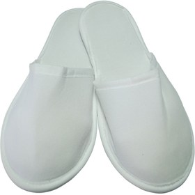 Resim sska Tek Kullanımlık Otel Terliği - Havlu Terlik - Kaydırmaz Tabanlı - Tek Kat - File Paket-250 Çift/Koli 