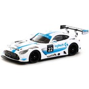 Resim Nessiworld Tarmac Works 1:64 X Logitech Mercedes AMG GT3 Logitech G Race with Plastic Truck Packaging 