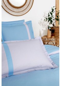 Resim Özdilek Colour Stripe Çift Kişilik Nevresim Takımı Mavi Çok Renkli 