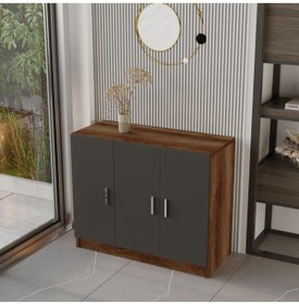 Resim Robin Home Boston Ofis Çalışma Masası Ofis Büro Takımı Masa Sehpa Keson Kitaplık Dolap 