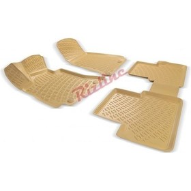 Resim Volkswagen Scırocco 2008+ Bej Havuzlu Paspas (rizline) 