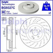 Resim DELPHI BG9327C FREN DİSKİ ÖN W204 AMG C63 08-14 W205 AMG C63 14- 