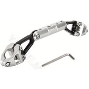 Resim Chuangyinshop Silvery Scrambler Ducati Scrambler 800 400 1100 Icon Desert Sled Motorcycle 22mm Universal Denge Bar Braketi 