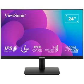 Resim VIEWSONIC 23.8" VA240-H FULLHD 1MS 100HZ IPS HDMI VGA SUPERCLEAR 3 KENAR ÇERÇEVESİZ MONITOR 
