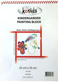 Resim Resim Defteri Kindergarden 130g 25x35 25 Yaprak. 