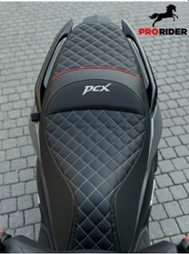 Resim Pcx Motosiklet Ergonomik Konfor Sele Minderi Titreşim Emici Kaymaz Tasarım 
