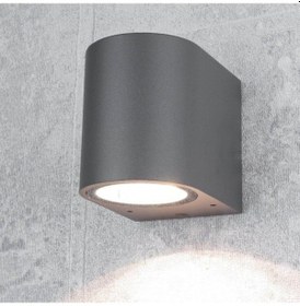 Resim Beyaz Işık Iç - Dış Mekan Dekoratif Modern Lüks Aplik - Antrasit Diğer 