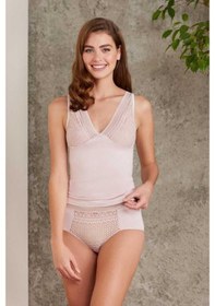 Resim Pierre Cardin Pudra Kaşkorse Penye Çeyizlik Atlet Külot Takım 320 001 