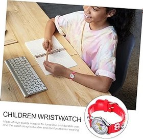 Resim 1 Bilgisayar Izlemek Çocuk Kol Saati Karikatür Baskılı Izle Çocuk Izle Karikatür Desen Izle Kızlar Erkekler Için Izle Ayna Malzemesi: Sıradan Cam Öğrenci Plastik Bant Spor Dalları 